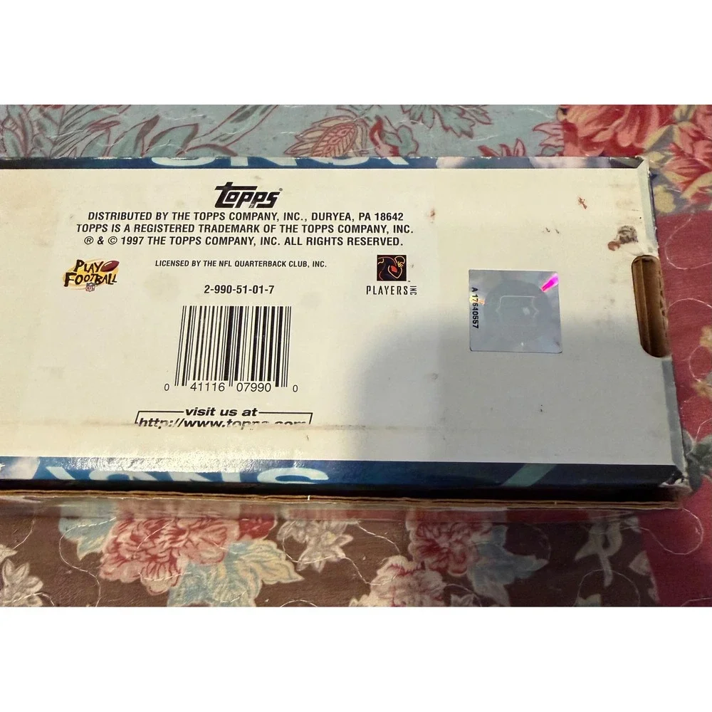 1997 Topps NFL Football Complete Set 415 Cards Hall of Fame Class of 97 Box